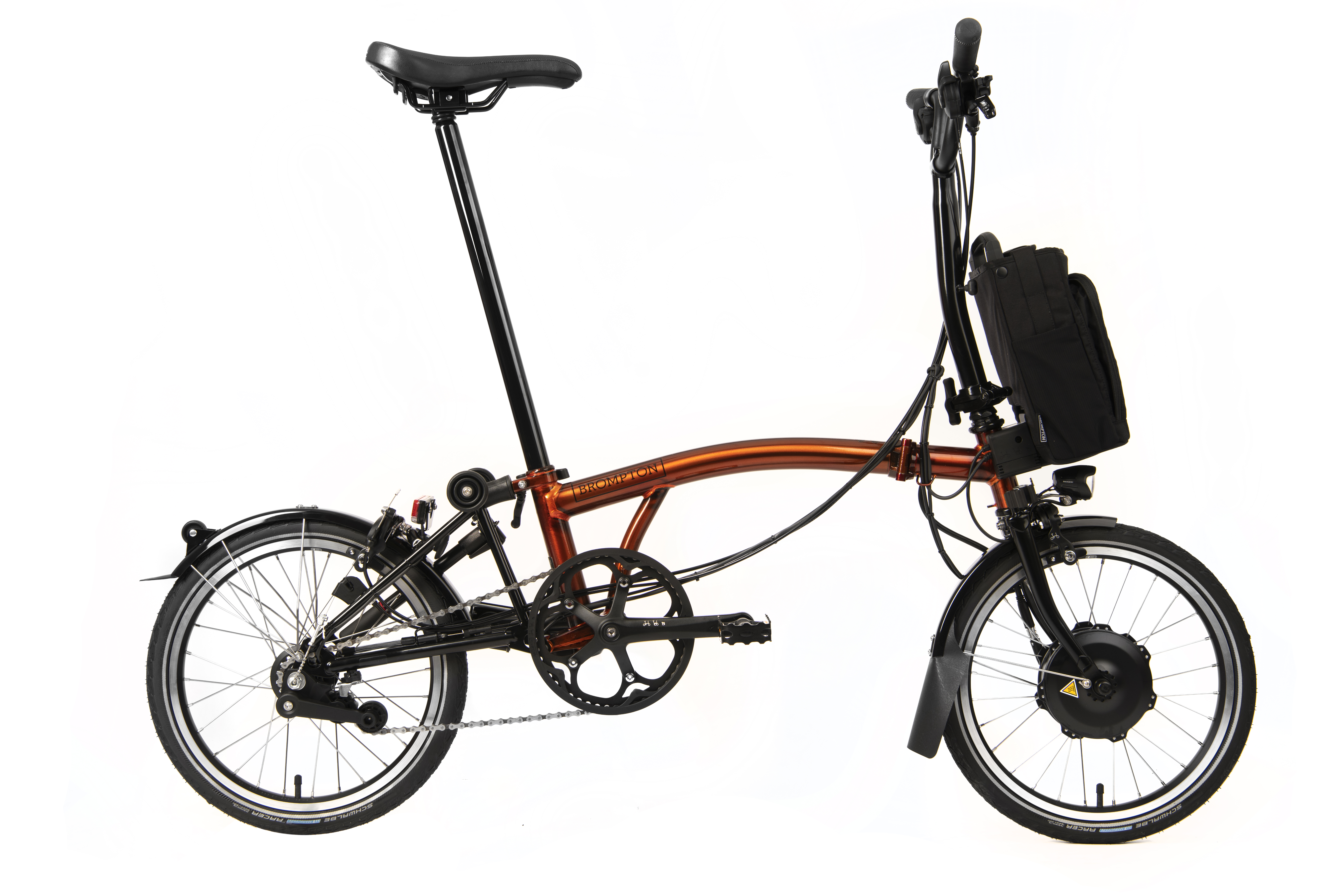 Brompton ELECTRIC Explore Flame  Lacquer, Gloss  